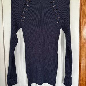 INC International Concepts Ribbed Pullover Sweater - Size L - NWT